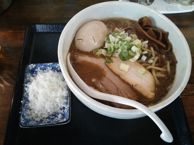 「秋刀魚極豚【限定】」@豚骨商店 ゆい六助の写真