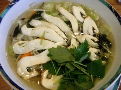 「【限定５食】松たけの麺（しお）1200円」@割烹 京枡の写真