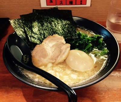 「醤油ラーメン」@横浜家系らーめん 極楽家の写真