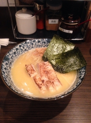 「濃厚鶏そば(ネギ抜き)」@鶏そば 一瑳の写真