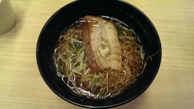 「出汁入り鶏がら醤油ラーメン」@スシロー 川崎水沢店の写真