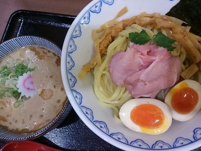 「濃厚特製つけ麺　1050円」@麺や庄の ラゾーナ川崎店の写真