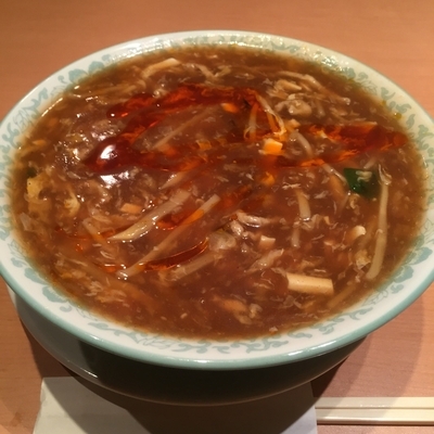 「スーラータンメン（￥950）」@鴻運楼の写真