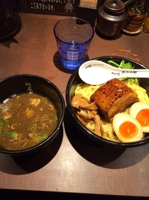 「特製つけ麺 400g あつもり」@麺屋武蔵 武仁の写真
