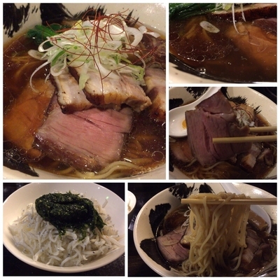 「【限定】焼き豚の中華そば＋生海苔しらす飯」@麺喰屋 澤 水天宮本店の写真