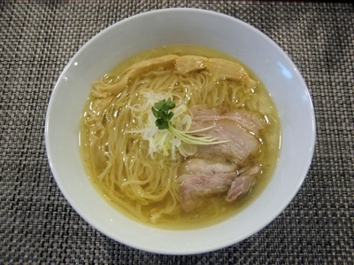 「塩らぁ麺780円」@らぁ麺 やまぐち 辣式の写真