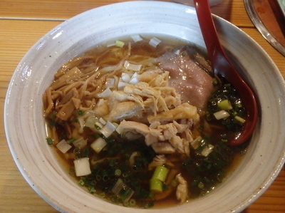 「鴨そば(780円)」@はりけんラーメン 南店の写真