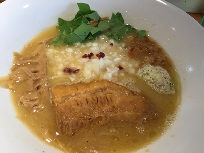 「鶏ソバ塩」@國分ラーメン食堂の写真