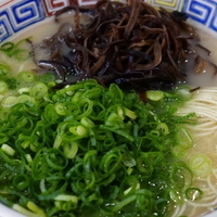 素ラーメン＋キクラゲ＋ネギ＋替え玉