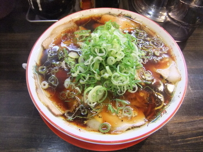 「松本ブラック中華そば（690円）」@中華そば マルキ商店の写真