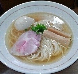 「(限定) 鶏と煮干し出汁 白だし仕立て (￥780) ＋α」@鯛塩そば 灯花 本店の写真