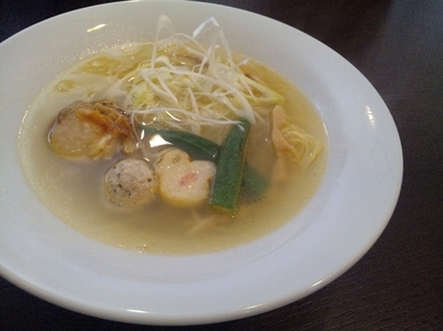 「【20食限定】あら塩拉麺　790円」@拉麺 空の写真