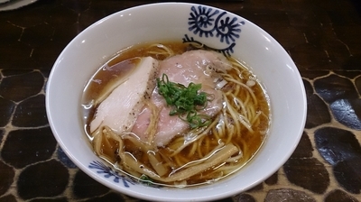 「【限定】生醤油中華ソバ」@特級鶏蕎麦 龍介の写真