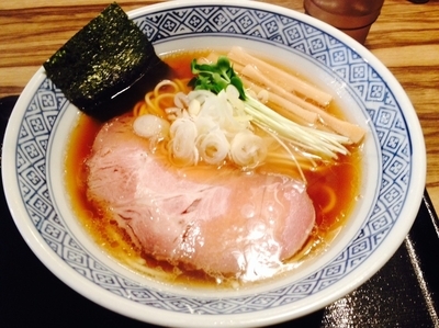 「本枯節　中華そば　大盛」@中華そば 鍾馗の写真