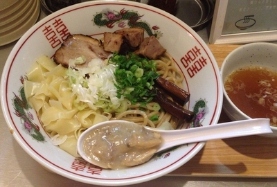 「潮干狩りそば(限定･スープ付)800円」@貝出汁しっぽりラーメン 純子の写真