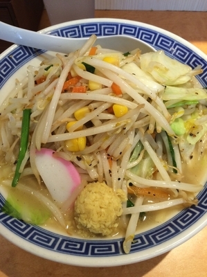 「タンメン 730円」@東京タンメン トナリ アトレ上野店の写真