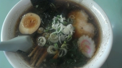 「黒コク中華そば680円」@らーめん 味わい亭の写真