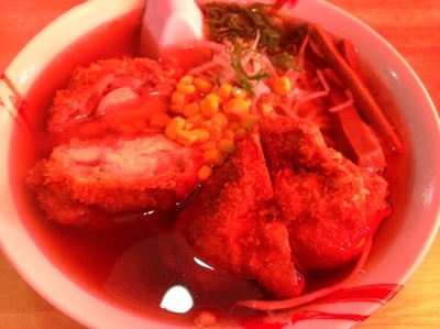 「カツらーめん　￥７５０」@さだの苑の写真