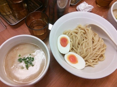 「味玉つけ麺 200グラム」@福の神食堂の写真