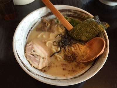 「濃厚鶏そば（太麺）」@鶏そばや 竜神洞の写真