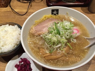 「塩＋ライス（790+110円）」@大島の写真