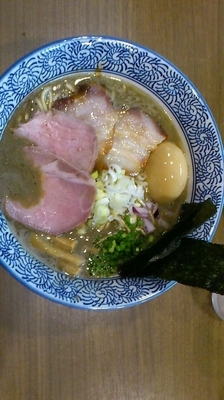 「特製極上濃厚煮干しそば980円」@煮干しつけ麺 宮元の写真