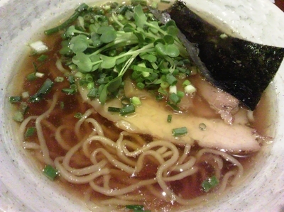 「ラーメン(680円) 茹で餃子３個ラーパスで(0円)」@麺 匠仁坊の写真