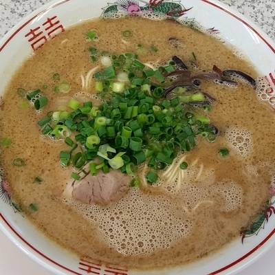 「鰹豚骨ラーメン　７５０円」@ラーメン池田の写真