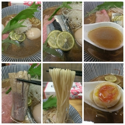 「【期間限定】さんまそば」@中華そば よしかわの写真