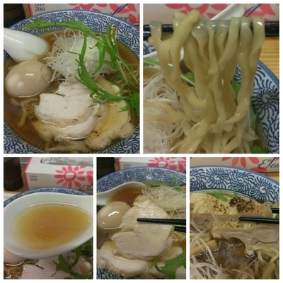 「【SR7コラボ③】たましゃもそば＋味玉」@中華そば よしかわの写真