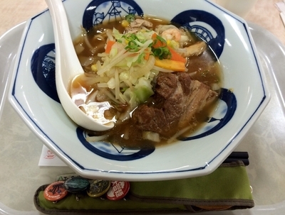 「角煮ちゃんぽん」@長崎ちゃんぽん リンガーハット イズミヤ千里丘店の写真