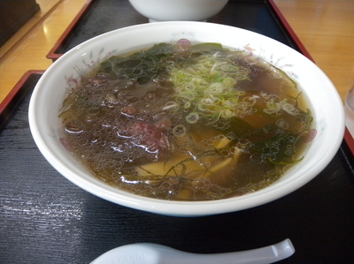 「利尻海藻らーめん」@さとう食堂の写真