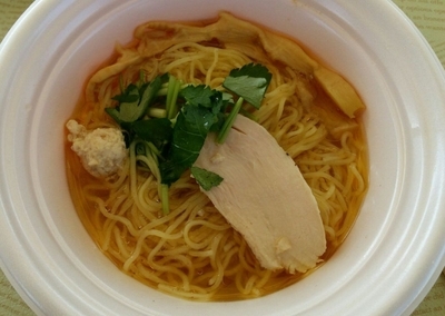 「たましゃも×しび出汁そば（Trigo×笑堂）　850円」@らーめんフェスタ in イオンレイクタウンの写真