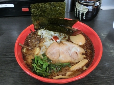 「味噌豚骨味玉ラーメン(並)」@松壱家 茅ヶ崎店の写真