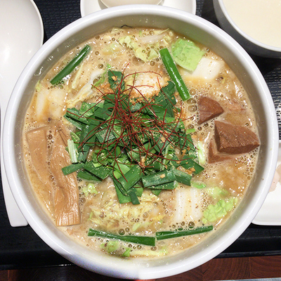 「濃厚味噌＋味玉」@Miso Noodle Spot 角栄 KAKU-Aの写真