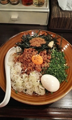 「凸的台湾混蕎麦」@麺や でこの写真