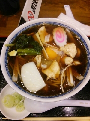 「親子南蛮そば850円」@福招庵の写真