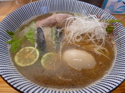 「【期間限定】さんまそば」@中華そば よしかわの写真