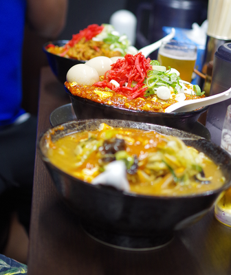 「味噌麻婆麺770円」@元祖旨辛系タンメン 荒木屋の写真