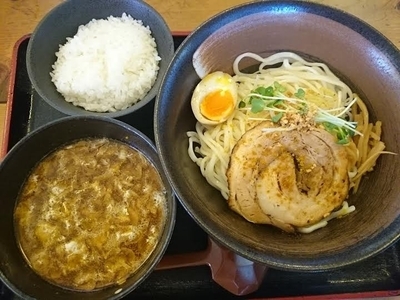 「カレーつけ麺￥790＋小ライス￥50＝￥840」@和風らーめん 凪の写真