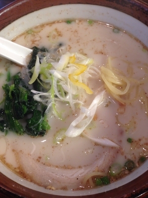 「熟成塩らーめん」@俺流塩らーめん 東急本店前の写真