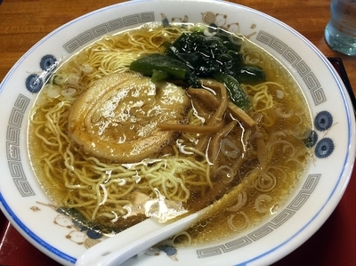 「醤油ラーメン（４５０円）」@天の川の写真