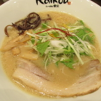 豚骨しょうゆ　「760円」