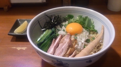 「干し海老油そば（追い飯付き）」@味香房 海居人の写真