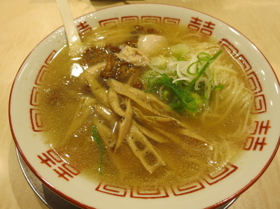 「稲庭中華そば（塩）　　820円」@食堂 七彩の写真