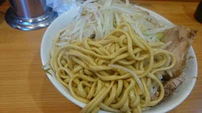 「小ラーメン(ニンニク)」@ラーメン二郎 八王子野猿街道店2の写真