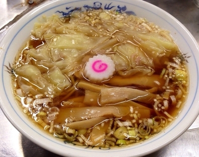 「ワンタン麺　600円」@中華そば みたかの写真