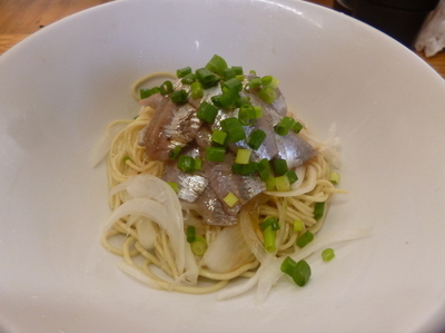 「いわしそば」@中華そば よしかわの写真