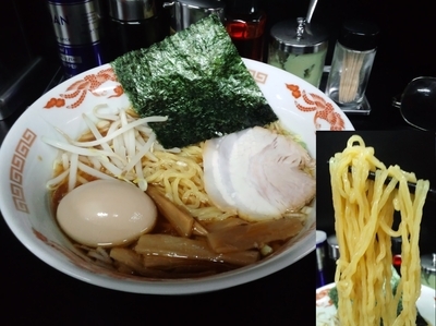 「中華そば＋ Brocade クーポンで味玉600円」@くろ㐂゛の写真