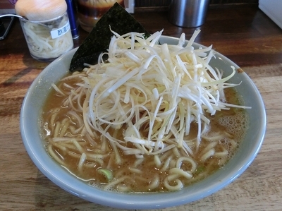 「ねぎラーメン中(脂少なめ)」@壱六家 大和店の写真
